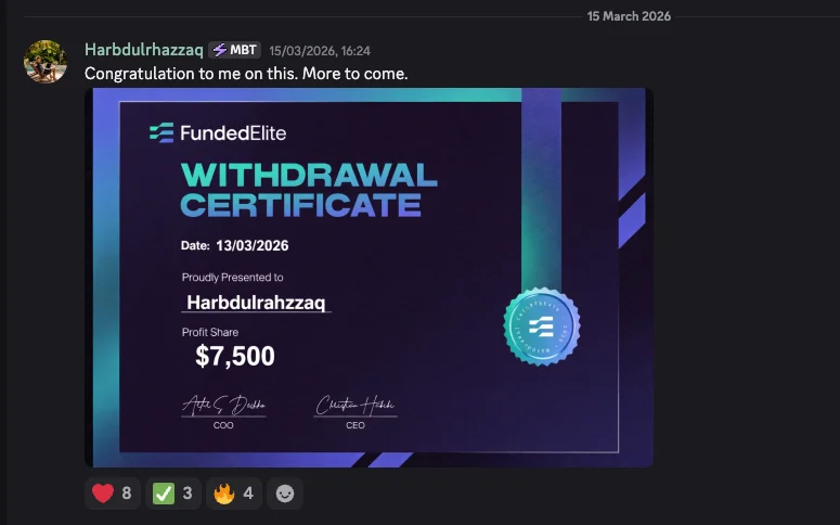 Harbdulrhazzaq payout certificate