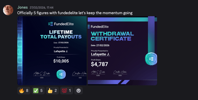 jones payout certificate
