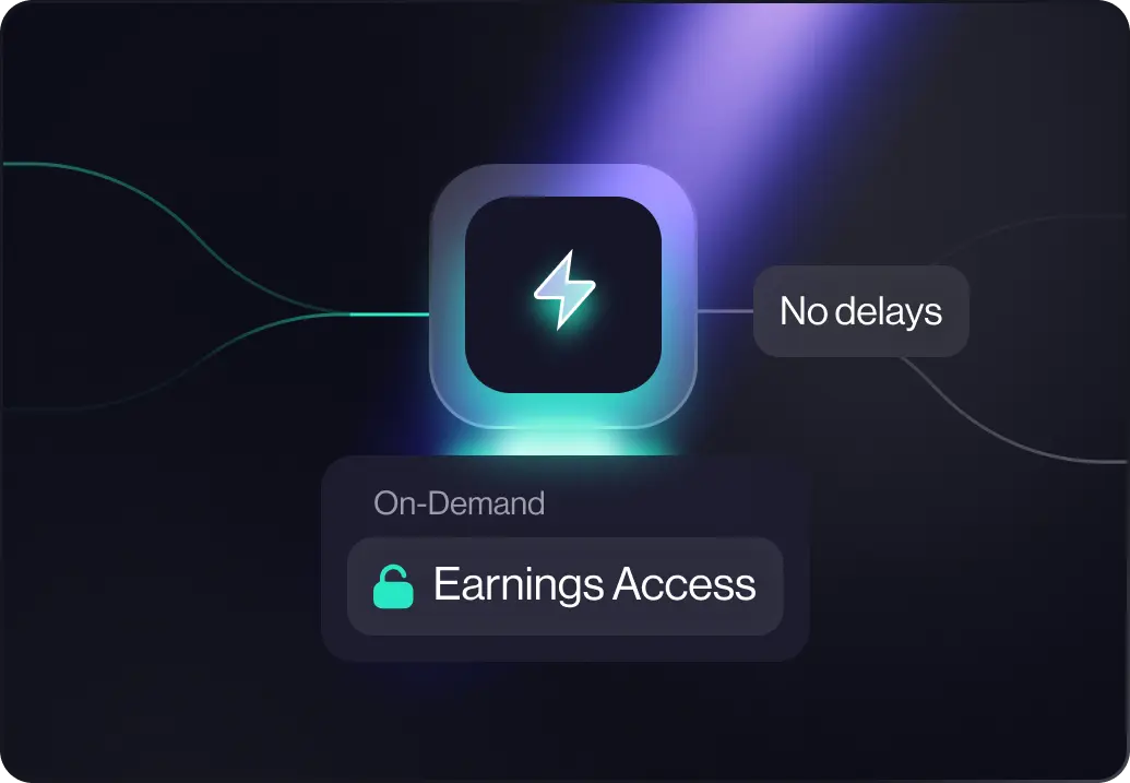 Experience industry leading payout times