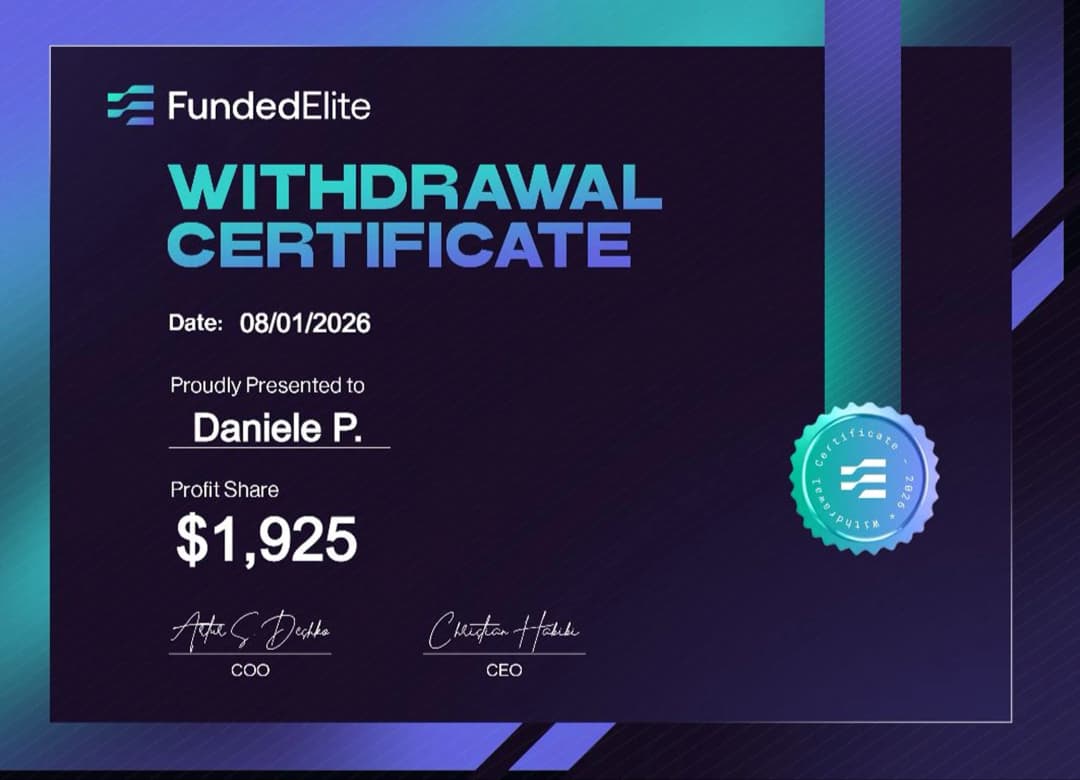 Withdrawal certificate